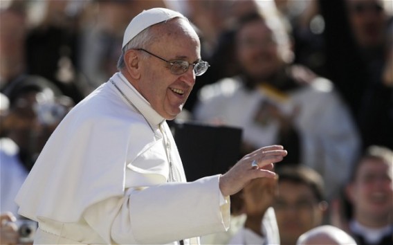 pope greeting